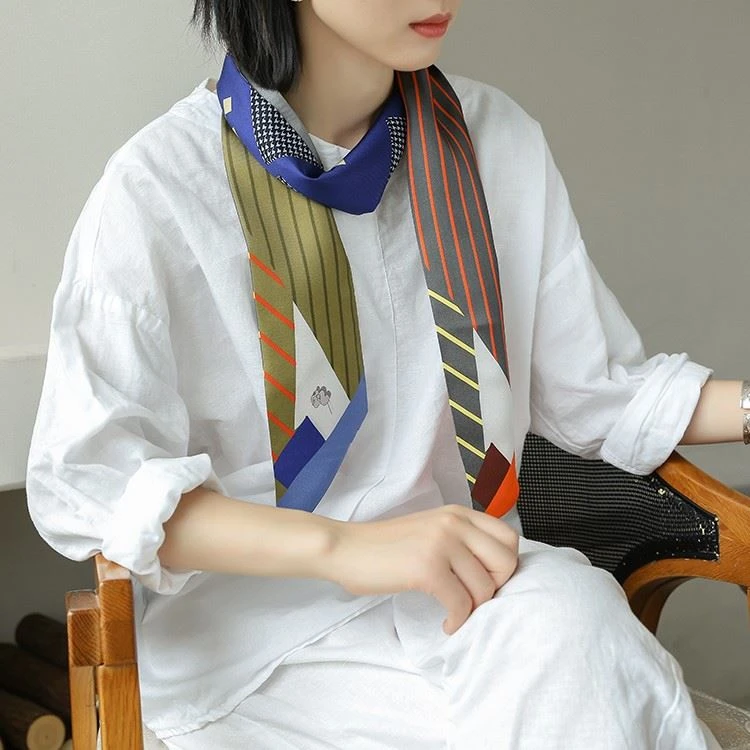 Thin Silk Scarves 