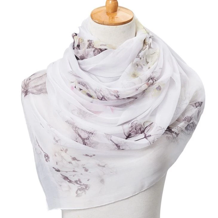 Oversized Large Silk Scarf